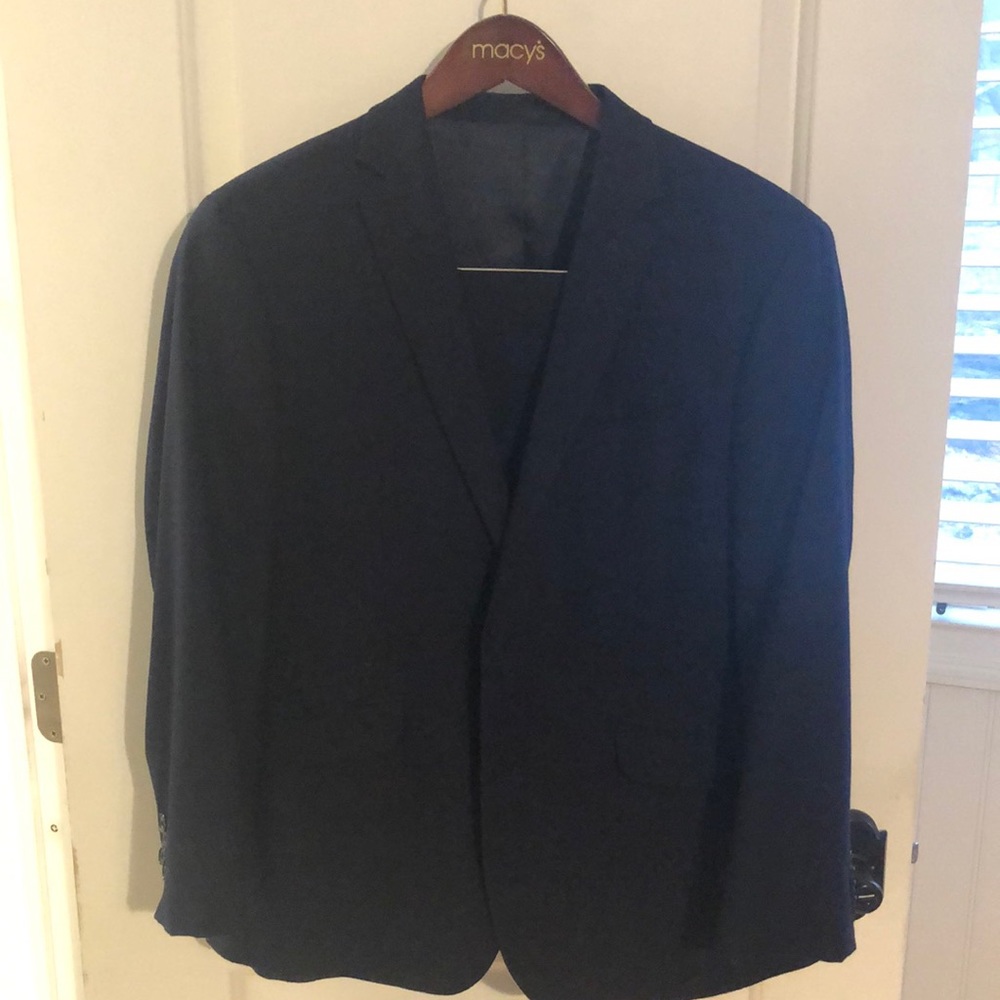 Kenneth Cole reaction Navy blue suit